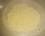 Foto del paso 2 de la receta: Macarrones con jamón, chorizo y queso