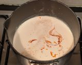 A picture of step 7 of Orange Posset.