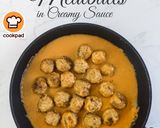 Gambar langkah 13 resipi Meatballs In Creamy Sauce.
