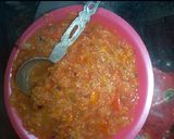 A picture of step 2 of Peppered ponmo.