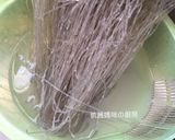 A picture of step 2 of Korean Sweet Potato Noodle Japchae.