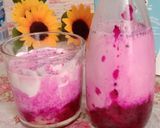 Foto langkah ke 3 dari resep Smoothy buah naga.