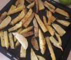 2 Papás Rústicas Con Salsa