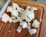 Une image de l'étape 4 de Poulet au curry,gingembre et amandes.