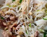 Hình bước làm 6 của món Bún Thịt Xào