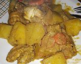 Foto del paso 7 de la receta: Pollo al curry en el disco