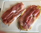 Cukkinis csirkerolád fehérboros szószban recept fázis 3 fotója