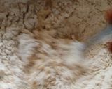 A picture of step 4 of Kkwabaegi(twisted korean doughnut).