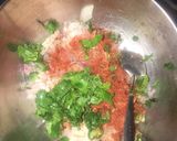 A picture of step 1 of Vegetable omelette.