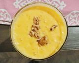 A picture of step 2 of Walnut mango Lassi.