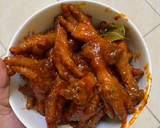 Foto langkah ke 5 dari resep Ceker pedas manis.