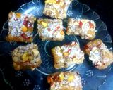 A picture of step 9 of Apple coconut burfi.
