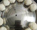 A picture of step 3 of Paneer egg aalu nest.