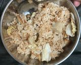 沙茶魚丸炒飯的食譜步驟1照片