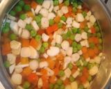 Zöldséges rakott csirke recept fázis 2 fotója