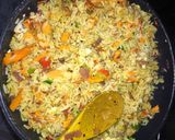 A picture of step 2 of Egg rice by jidda”ss cuisine.
