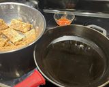 Une image de l'étape 3 de Tofu parmigiana.
