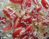 Foto del paso 1 de la receta: Ensalada cherry🍅Queso🧀 y repollo