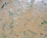 A picture of step 5 of Radish leaves curry.