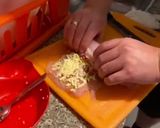 Foto del paso 2 de la receta: Pechuga gratinada con jamón serrano y salsa de piña con panela