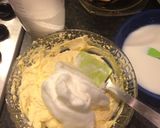 Túrós gyümölcsös finomság recept fázis 4 fotója