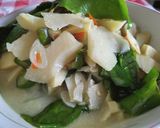 Foto langkah ke 3 dari resep Sayur rebung daun melinjo.