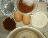 Foto langkah ke 1 dari resep Lava Cake Kukus.