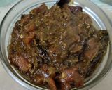 A picture of step 3 of Tamarind and tomato chutney.
