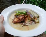 Foto langkah ke 9 dari resep Mangut Ikan Pari Asap (Iwak Pe).