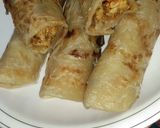 A picture of step 8 of Easy chicken paratha roll.