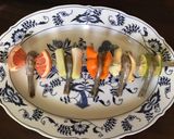 A picture of step 2 of California Farm Skewered Prawns.