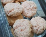 A picture of step 4 of Coconut macaroons ❤🥰.