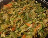 Foto del paso 5 de la receta Rollitos de pasta brick con verduras al wok