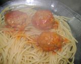 Foto del paso 8 de la receta: Spaghetti con albóndigas de La Dama y El Vagabundo