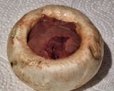 Rántott gombafejek 🍄‍🟫🧅hagymás csirkemájjal töltve🍄🍄‍🟫🍄 recept fázis 3 fotója