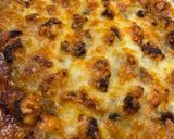 Une image de l'étape 10 de Pizza poulet barbecue.
