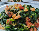 Foto del paso 6 de la receta: Salteado de espinacas con chorizo y bacon