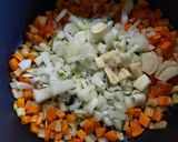 Foto del paso 2 de la receta: Guiso de arroz vegetariano
