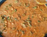 Une image de l'étape 2 de Curry de pois chiches.