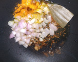 A picture of step 1 of Beans Pulao.