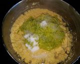 A picture of step 4 of Kairi (raw mango) dal.