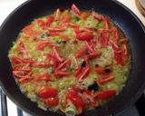 Foto del passaggio 8 della ricetta Filei calabresi con crema di salmone affumicato e verdure