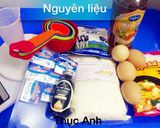 Hình bước làm 1 của món Bánh Rán Dorayaki ( Doreamon)