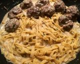 Foto langkah ke 3 dari resep Swedish meatball pasta.
