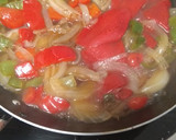Foto del paso 2 de la receta: Bacalao con salsa de pimientos