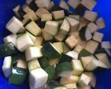 Nyári zöldséges ragu bulgurral recept fázis 2 fotója