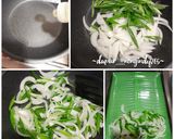 Foto langkah ke 4 dari resep Japchae 잡채 (Korean Stir Fried Glass Noodles with Beef and Vegetables).