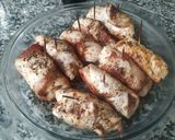 Foto del paso 4 de la receta: Rolls de pollo y panceta al curry