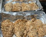 A picture of step 7 of Baked Honey Nut Chicken Breasts.