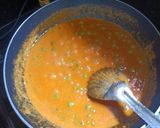 A picture of step 2 of Jain Matar Paneer.